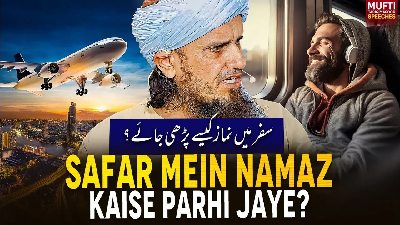 Safar Mein Namaz Kaise Parhi Jaye  | Mufti Tariq Masood Speeches